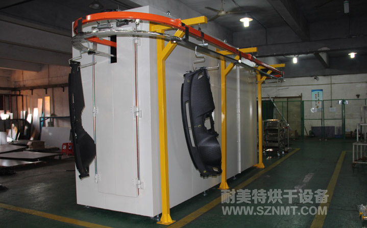 汽車內(nèi)飾板懸掛隧道式烘干爐